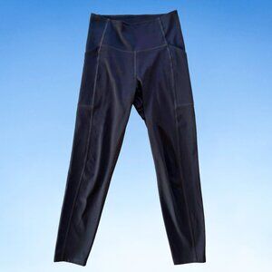 Girlfriend Collective Black Compressive Pocket Legging, Sz S